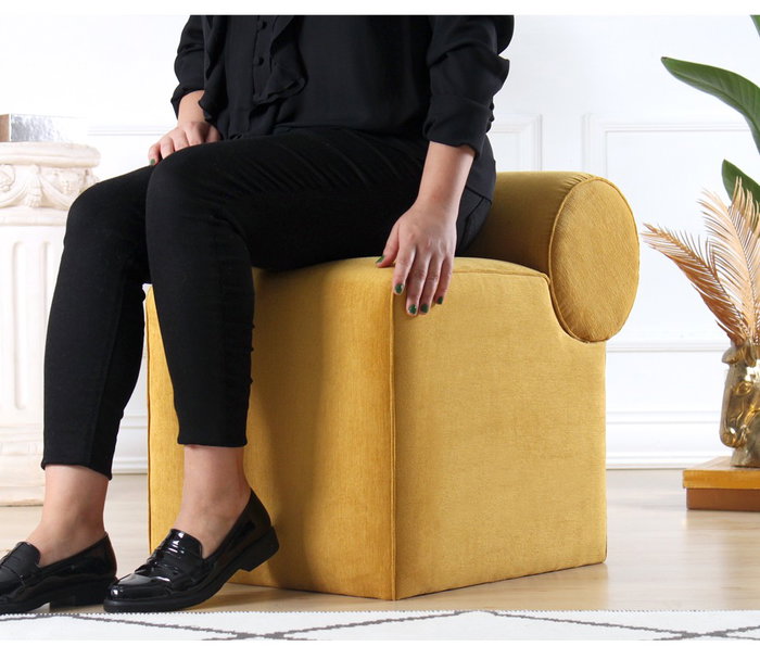 Atelier Del Sofa Linburg Puf - Amarillo
